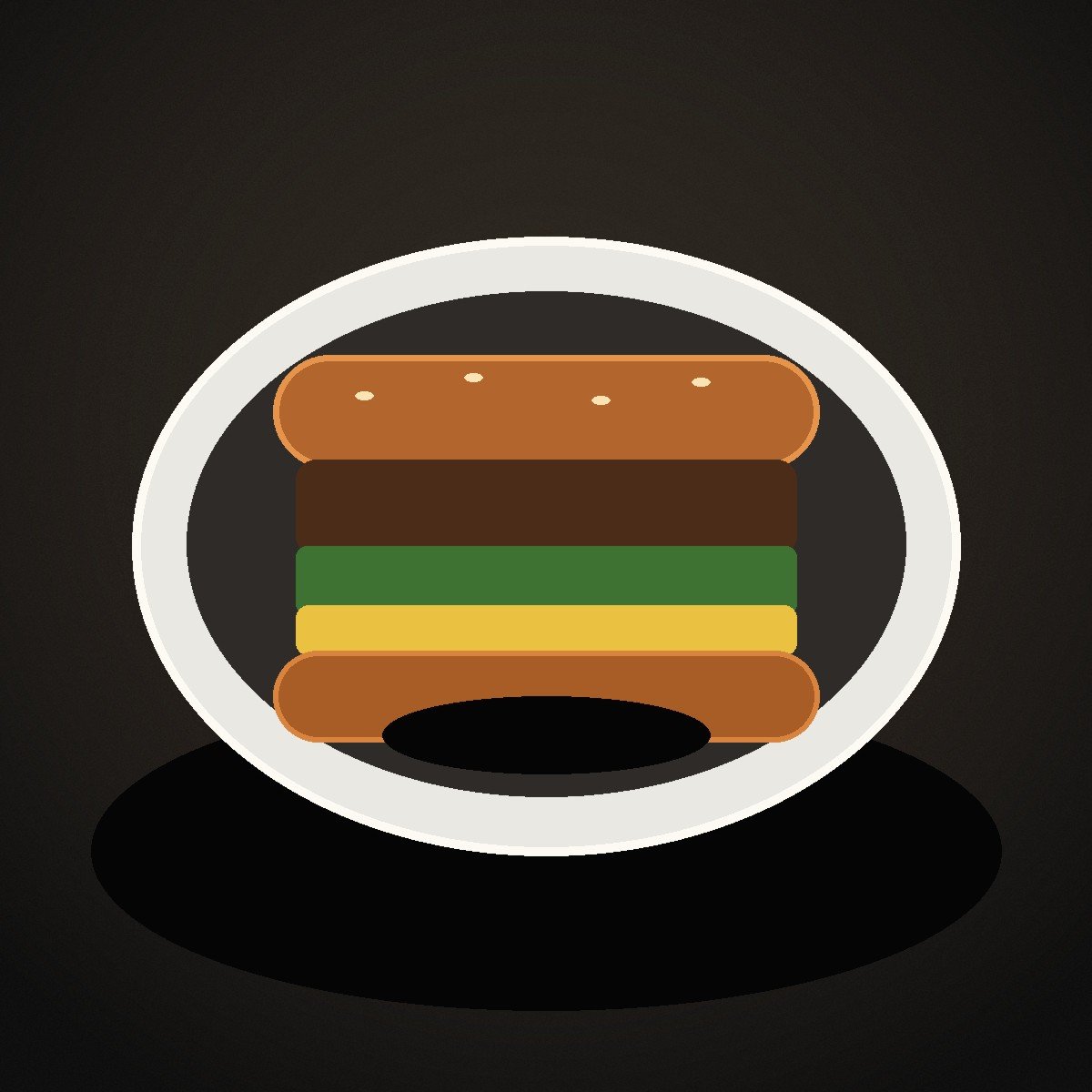 Veg Burger - Arabecue Lucknow